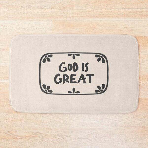 Item preview, God Is Great: Boho Christian Bible Study Decor designed and sold by oneofthesedayys.