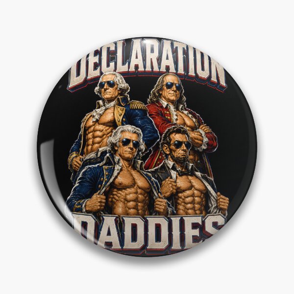 Item preview, Declaration Daddies American History Muscle Humor designed and sold by Marblaes00.