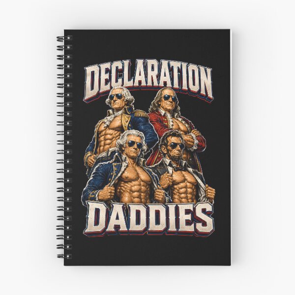 Item preview, Declaration Daddies American History Muscle Humor designed and sold by Marblaes00.