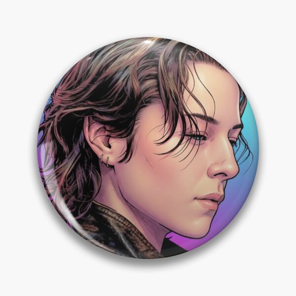Item preview, THEY Sci Fi Dragon Tv Series Lgbtq+ Sapphic WLW Home Decor Poster Print Art Comic Pride  designed and sold by Mind Space.