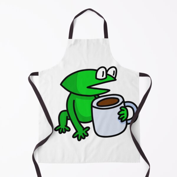 Item preview, frog drinking tea designed and sold by TheCoolestGuyAroundTown.