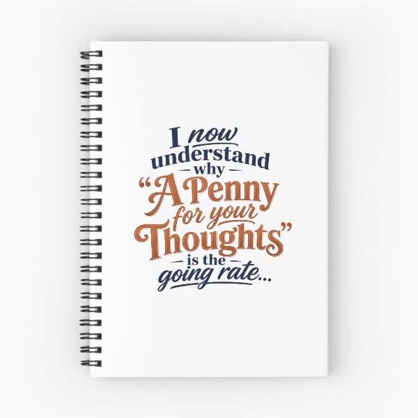 Item preview, Penny for your thoughts designed and sold by Failing Aboveboard.