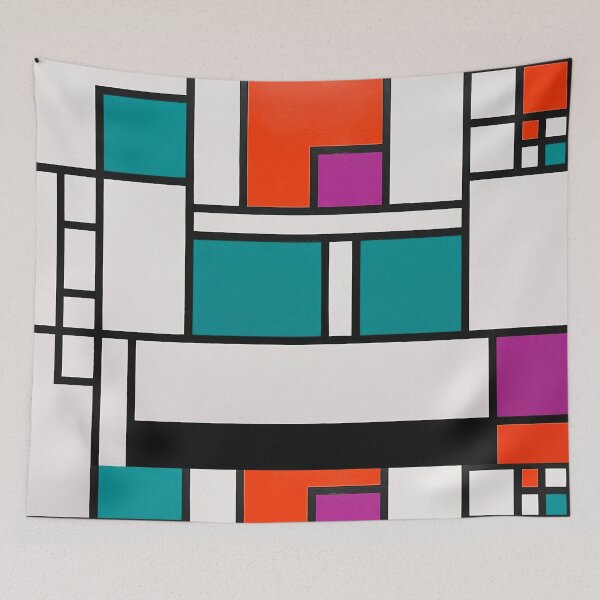 Item preview, Modern Geometric Abstraction – Bauhaus Style designed and sold by Timegraf.