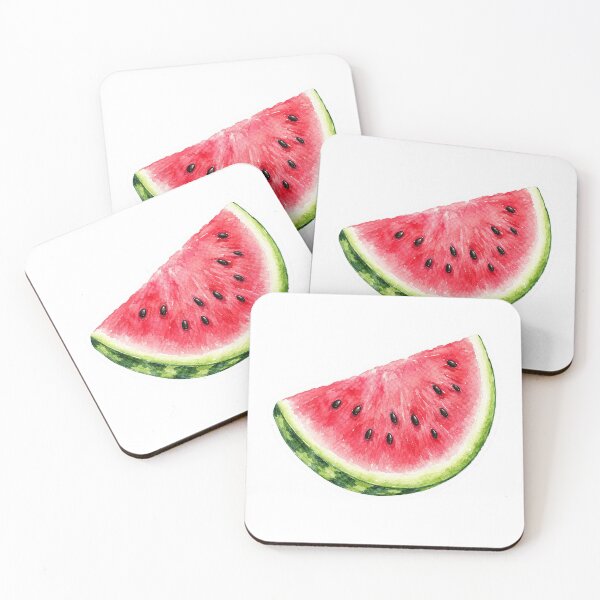 Item preview, Juicy Watercolor Watermelon Slice Art designed and sold by Adamsshop24.