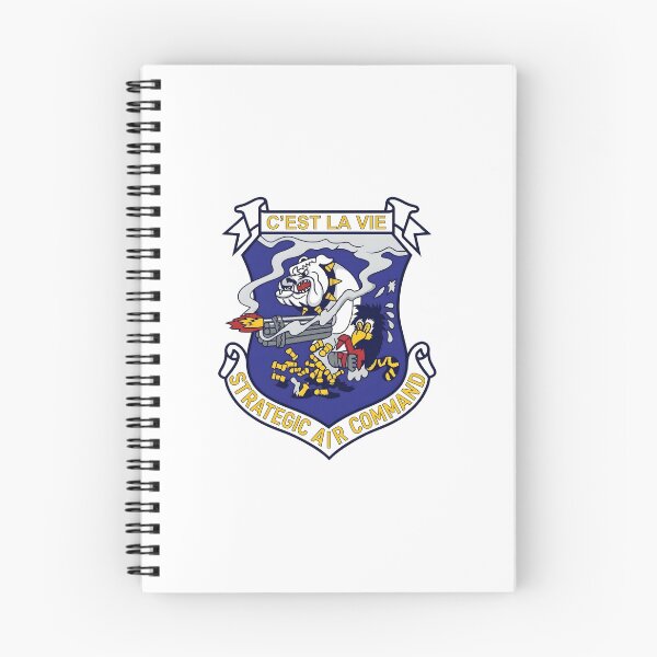 Item preview, Strategic Air Command "C'est La Vie" Bomber Squadron Emblem designed and sold by CharlieDesings.