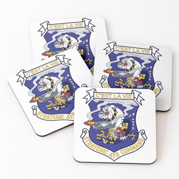 Item preview, Strategic Air Command "C'est La Vie" Bomber Squadron Emblem designed and sold by CharlieDesings.