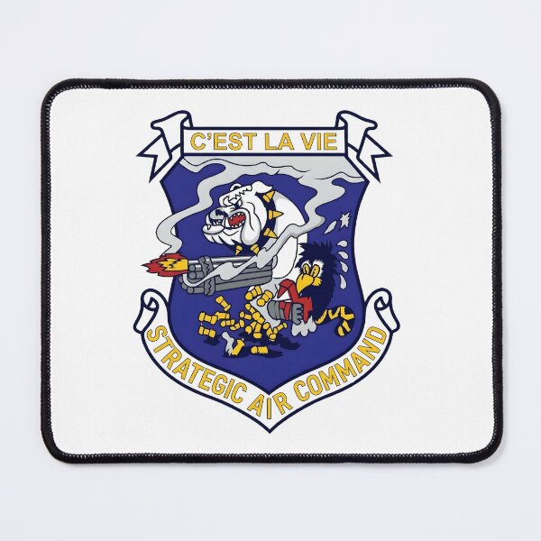 Item preview, Strategic Air Command "C'est La Vie" Bomber Squadron Emblem designed and sold by CharlieDesings.