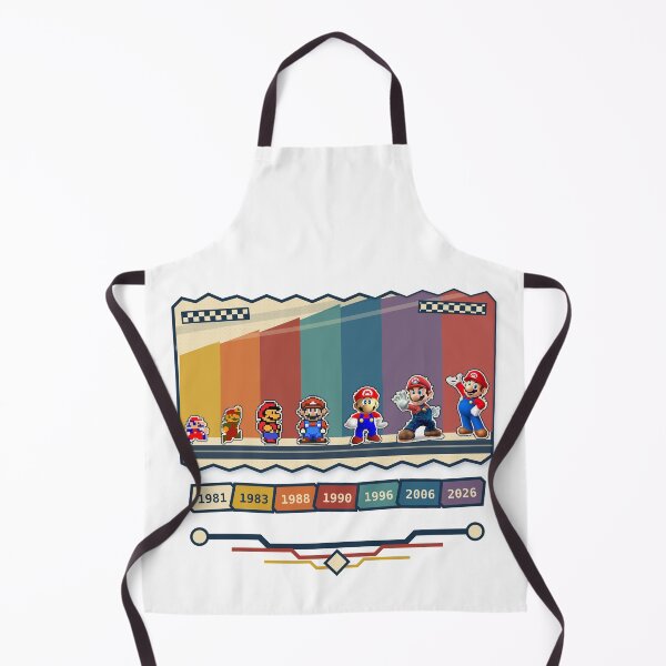 Item preview, Mario Through the Years designed and sold by madkeenoff.