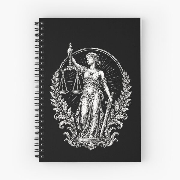 Item preview,  Lady Justice Statue – Scales of Justice Symbol designed and sold by SOUFIANE1991.