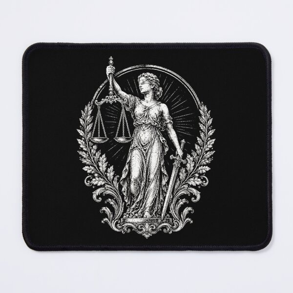 Item preview,  Lady Justice Statue – Scales of Justice Symbol designed and sold by SOUFIANE1991.