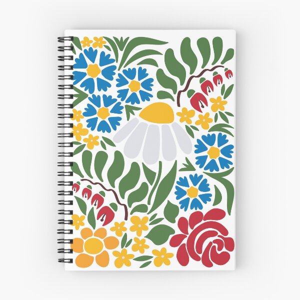 Item preview, Scandinavian Folk Floral Pattern designed and sold by chyzh-arts.
