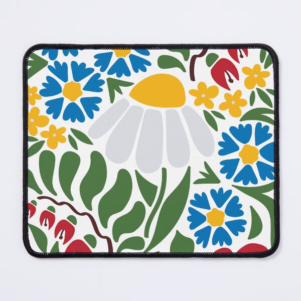 Item preview, Scandinavian Folk Floral Pattern designed and sold by chyzh-arts.