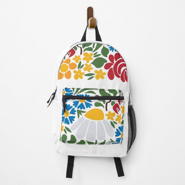 Item preview, Scandinavian Folk Floral Pattern designed and sold by chyzh-arts.