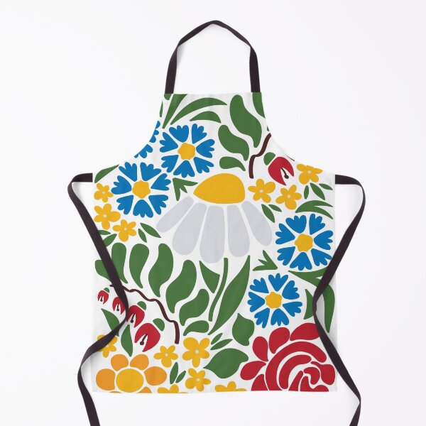 Item preview, Scandinavian Folk Floral Pattern designed and sold by chyzh-arts.