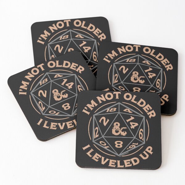 Item preview, I'm Not Older I Leveled Up Dungeons And Dragons RPG Gamer Birthday designed and sold by MOnnroyu.