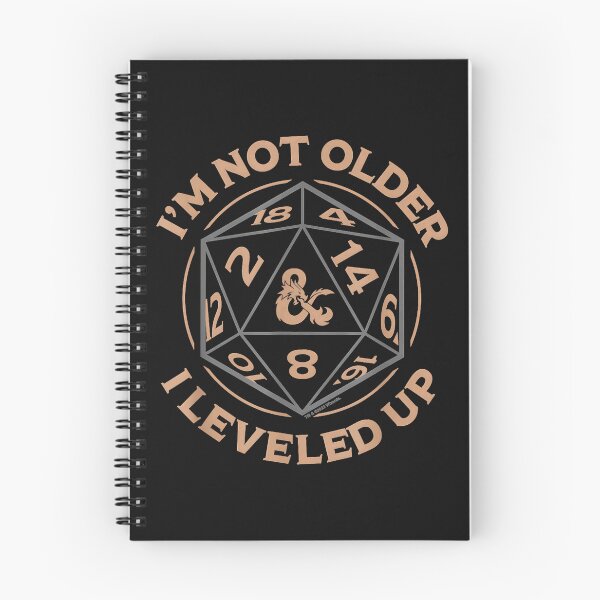 Item preview, I'm Not Older I Leveled Up Dungeons And Dragons RPG Gamer Birthday designed and sold by MOnnroyu.