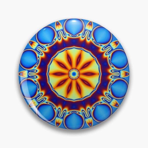 Item preview, Electric Bloom Mandala designed and sold by ccheckcheckk.
