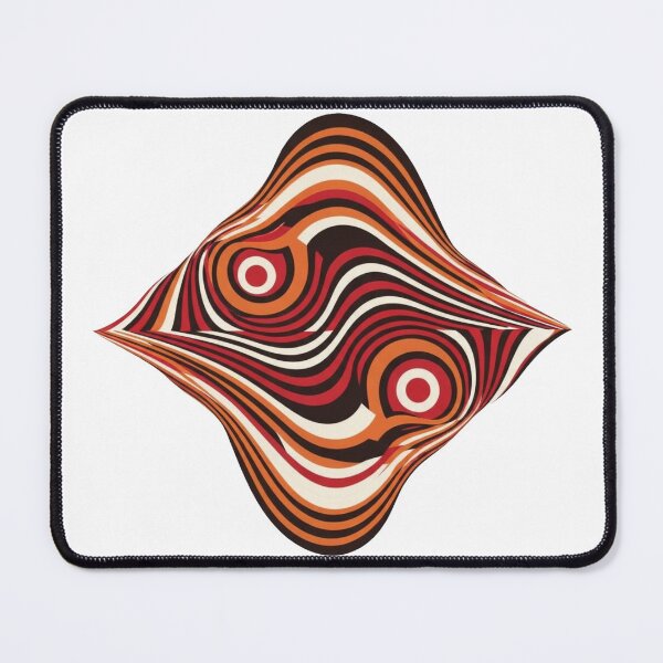 Item preview, Retro 70s Psychedelic Hypnotic Swirl - Abstract Op Art designed and sold by Dzblack.