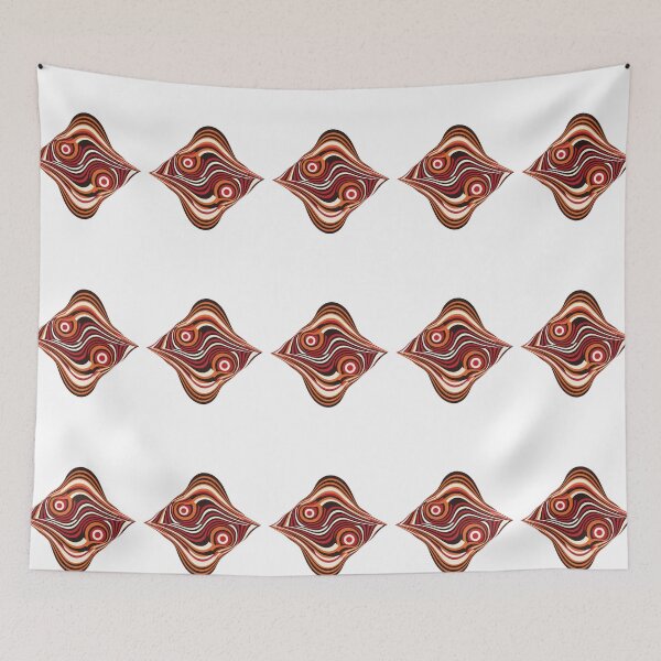 Item preview, Retro 70s Psychedelic Hypnotic Swirl - Abstract Op Art designed and sold by Dzblack.