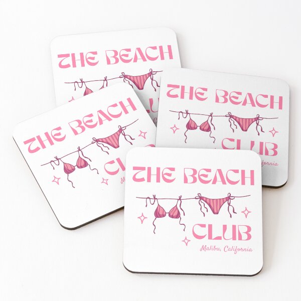 Item preview, the beach club in pink designed and sold by sol tide.