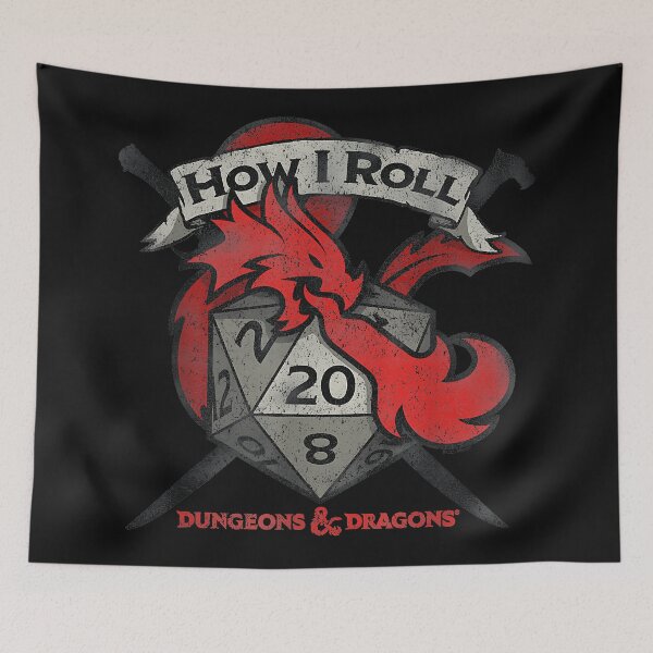 Item preview, How I Roll Dungeons & Dragons Tabletop designed and sold by MOnnroyu.