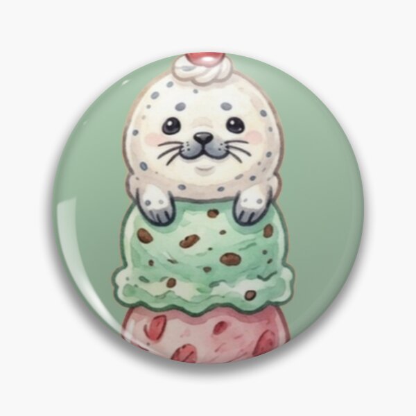 Item preview, Seal Ice Cream Scoop Tower designed and sold by Megaera8.