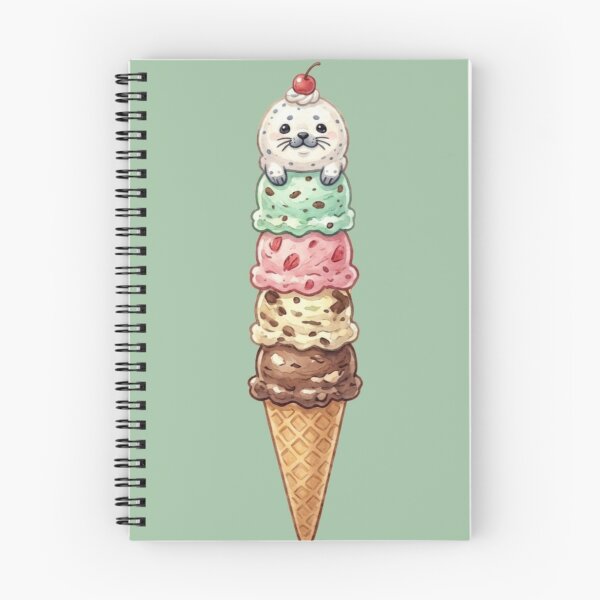 Item preview, Seal Ice Cream Scoop Tower designed and sold by Megaera8.