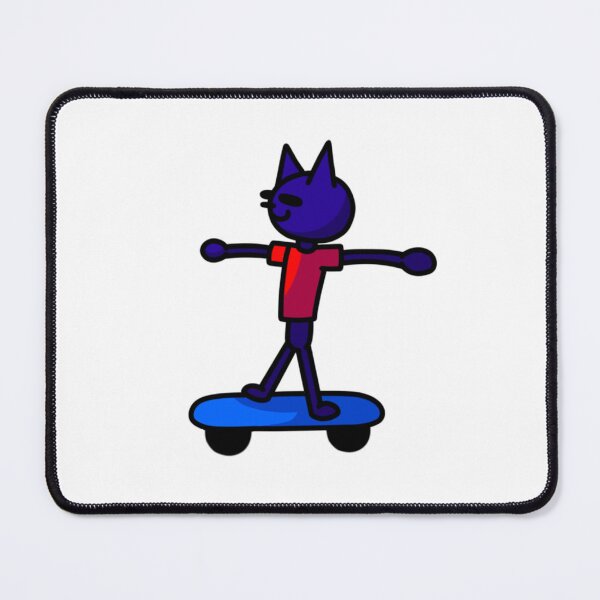 Item preview, cat on skateboard designed and sold by TheCoolestGuyAroundTown.