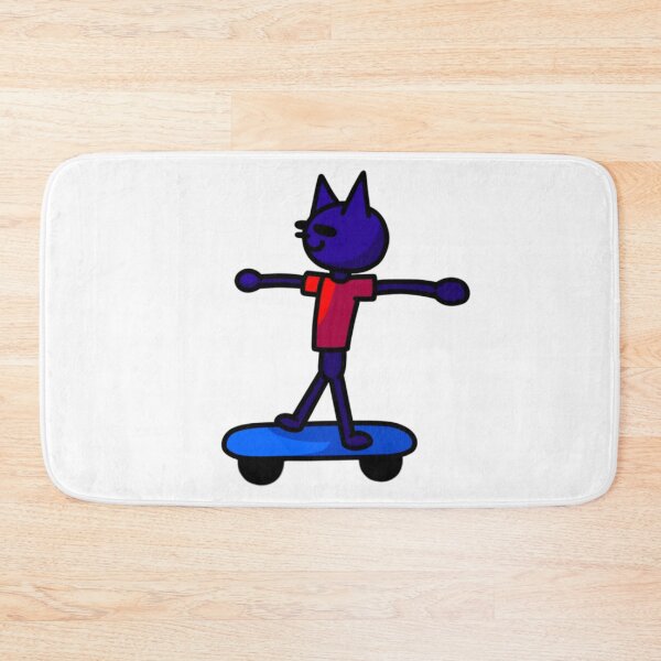 Item preview, cat on skateboard designed and sold by TheCoolestGuyAroundTown.