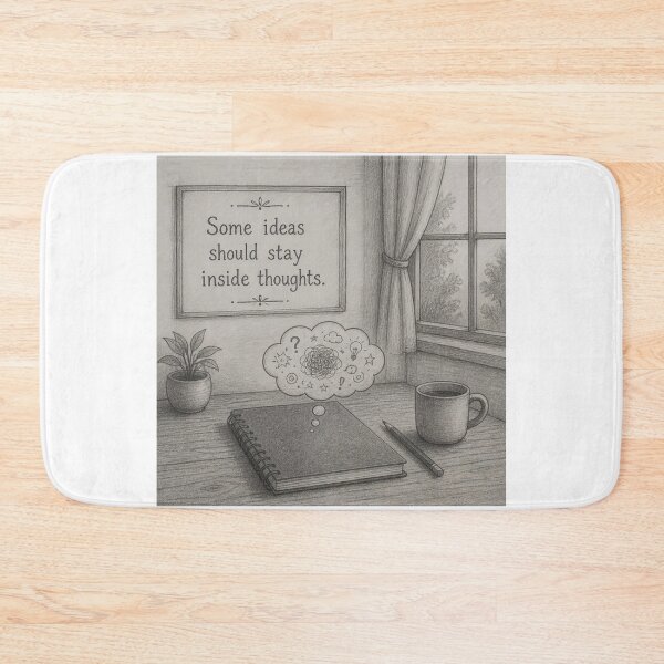 Item preview, Some ideas should stay inside thoughts. designed and sold by CinemaChronik.