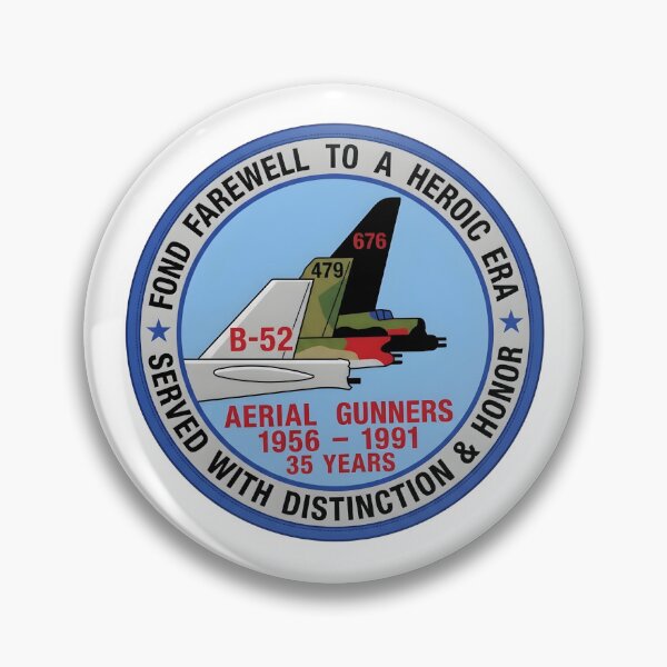 Item preview, B-52 Aerial Gunners Farewell Commemorative Emblem designed and sold by CharlieDesings.