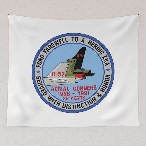 Item preview, B-52 Aerial Gunners Farewell Commemorative Emblem designed and sold by CharlieDesings.