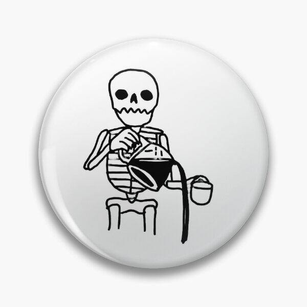 Item preview, I'm Fine Skeleton Funny Dark Humor Coffee designed and sold by epx-av.