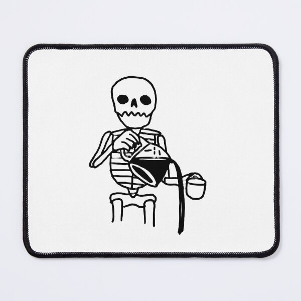 Item preview, I'm Fine Skeleton Funny Dark Humor Coffee designed and sold by epx-av.