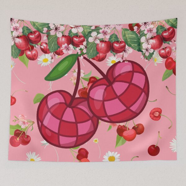 Item preview, Cherries Galore Graphic Art designed and sold by MountainRoisin.