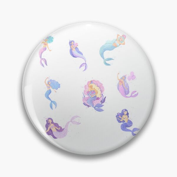 Item preview, Cute Mermaids designed and sold by SquareSign.