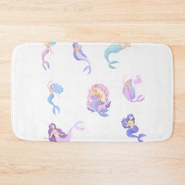 Item preview, Cute Mermaids designed and sold by SquareSign.