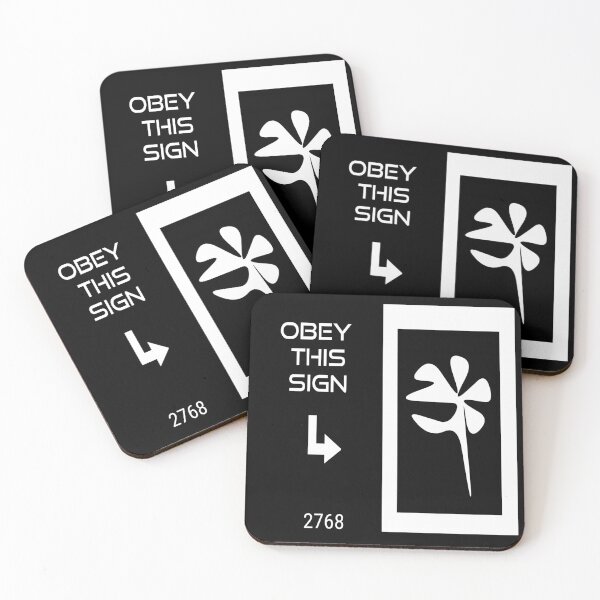 Item preview, Obey this Sign No. 2768 designed and sold by porfysoundtrack.