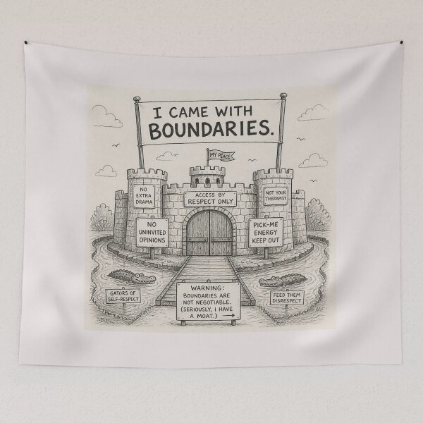 Item preview, I came with boundaries designed and sold by CinemaChronik.