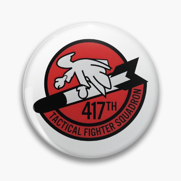 Item preview, 417th Tactical Fighter Squadron Emblem designed and sold by CharlieDesings.