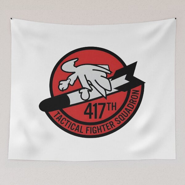 Item preview, 417th Tactical Fighter Squadron Emblem designed and sold by CharlieDesings.