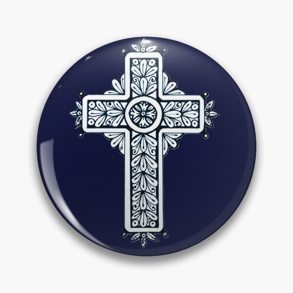 Item preview, Hand Drawn Cross designed and sold by ecce-art.
