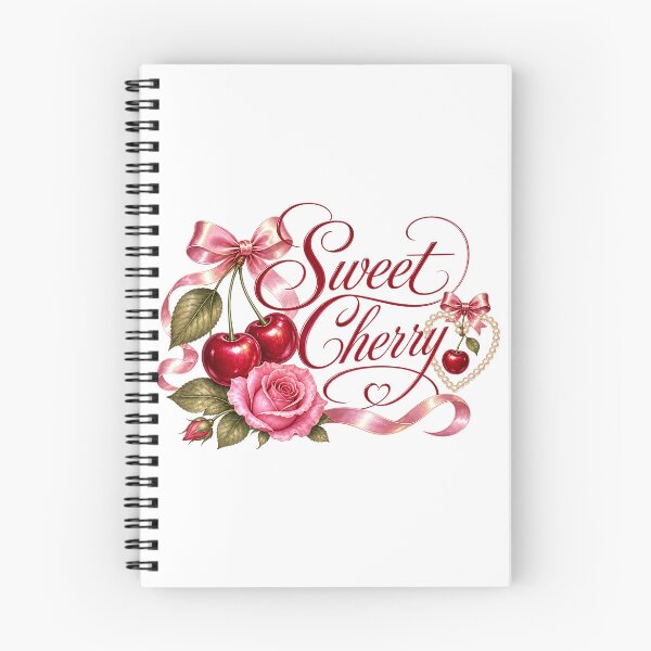 Item preview, Sweet Cherry Floral Fruit Design designed and sold by QuirkyCloud Designs.
