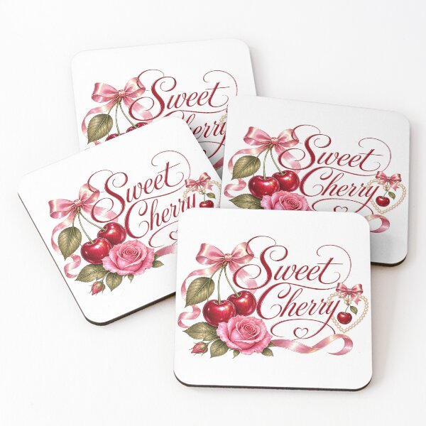 Item preview, Sweet Cherry Floral Fruit Design designed and sold by QuirkyCloud Designs.