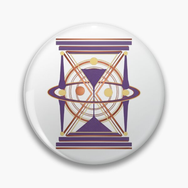 Item preview, Cosmic Hourglass - Abstract Geometric Space and Time designed and sold by Dzblack.