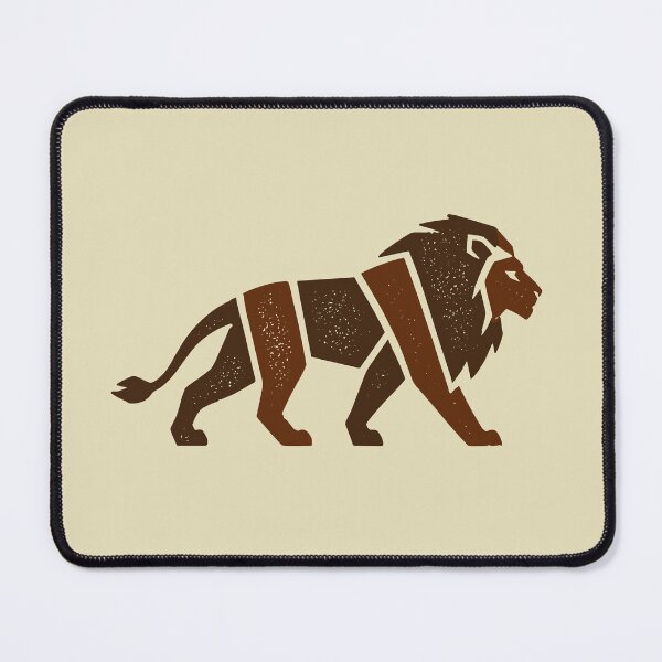 Item preview, Geometric Brown Lion designed and sold by American Spirit.