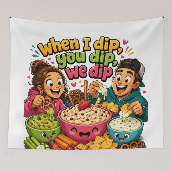 Item preview, When I Dip, You Dip, We Dip designed and sold by Dad Duty Designs.
