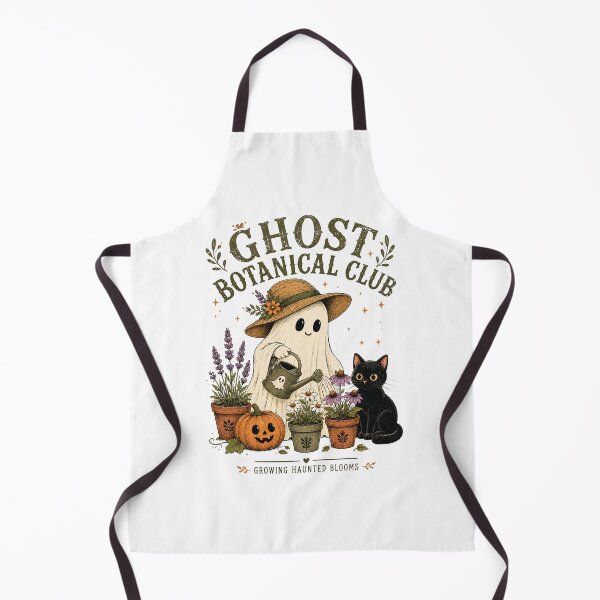 Item preview, Ghost Botanical Club | Cute Ghost Gardener Vintage Halloween Plant Lover Design Classic T-Shirt designed and sold by podlook.