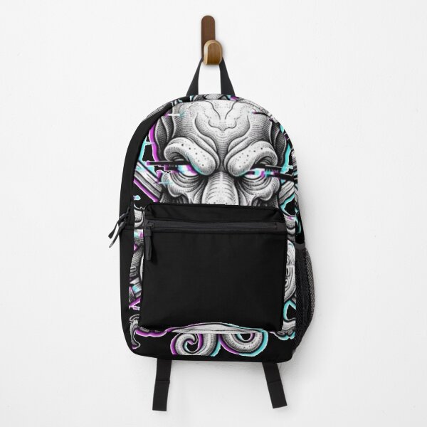 Item preview, Cyberpunk Octopus Samurai Glitch Art designed and sold by PatternPopp.