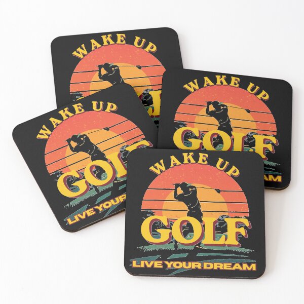 Item preview, Wake Up Golf Live Your Dream T-Shirt | Motivational Golf Tee | live Golf Lifestyle designed and sold by Reverielook.